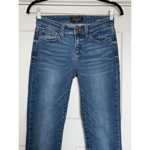 Judy Blue Women's Bristol Mid Rise Handsand Skinny Fit Jeans Size 1/25 - Picture 6 of 13